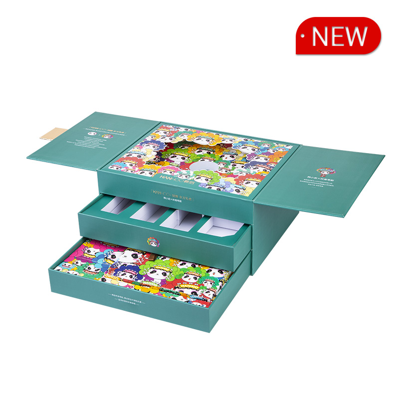 Cultural Creative Paper Hollow-Out Skincare Box with Drawers Cultural Creative Paper Hollow-Out Skincare Box with Drawers