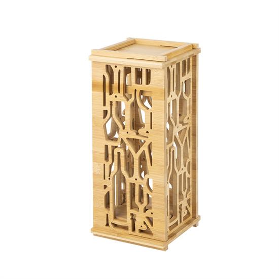 Bamboo Hollow-Out Wine Rack Bamboo Hollow-Out Wine Rack