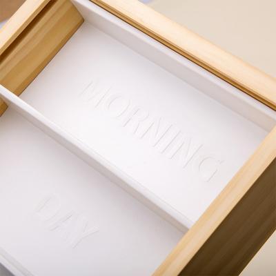 Minimalist FSC-Certified Pine Wooden Beauty Box